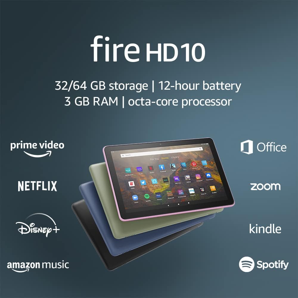 Amazon Fire HD 10 11th Gen (2021) | WIFI | Acceptable - ReDial Amazon Fire HD 10 11th Gen (2021) | WIFI | Acceptable - ReDial
